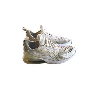 Nike Air Max 270 Shoes Youth Size 6.5 Youth Womens 8 White GS Running 943345 103